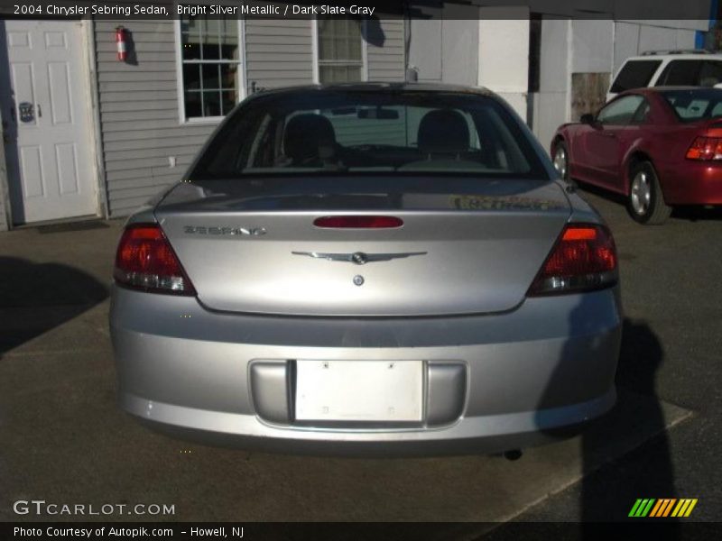 Bright Silver Metallic / Dark Slate Gray 2004 Chrysler Sebring Sedan