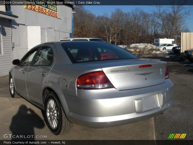 Bright Silver Metallic / Dark Slate Gray 2004 Chrysler Sebring Sedan