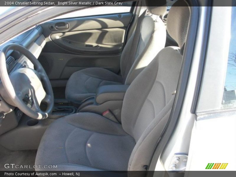 Bright Silver Metallic / Dark Slate Gray 2004 Chrysler Sebring Sedan