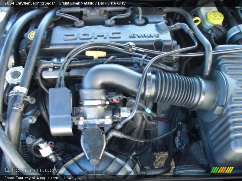 Bright Silver Metallic / Dark Slate Gray 2004 Chrysler Sebring Sedan