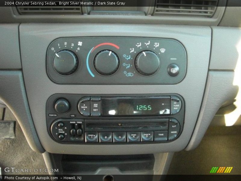 Bright Silver Metallic / Dark Slate Gray 2004 Chrysler Sebring Sedan