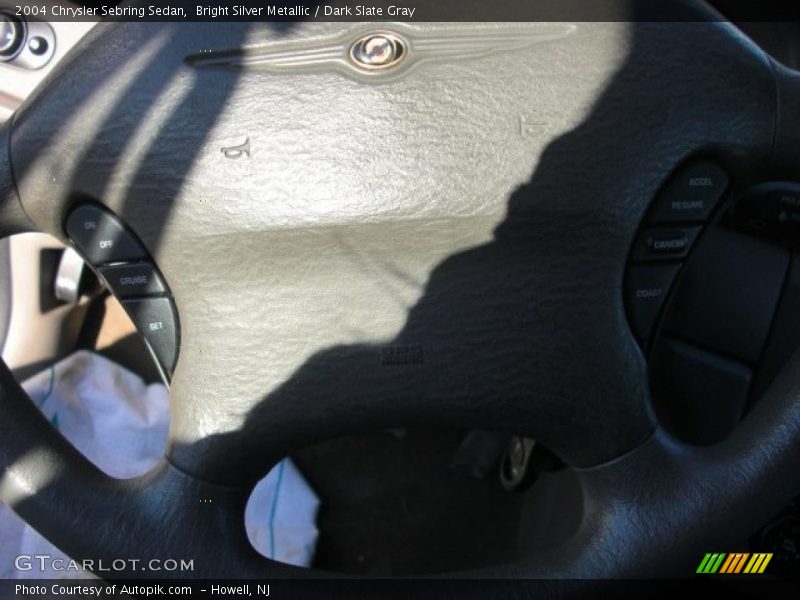 Bright Silver Metallic / Dark Slate Gray 2004 Chrysler Sebring Sedan