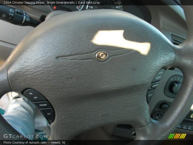 Bright Silver Metallic / Dark Slate Gray 2004 Chrysler Sebring Sedan