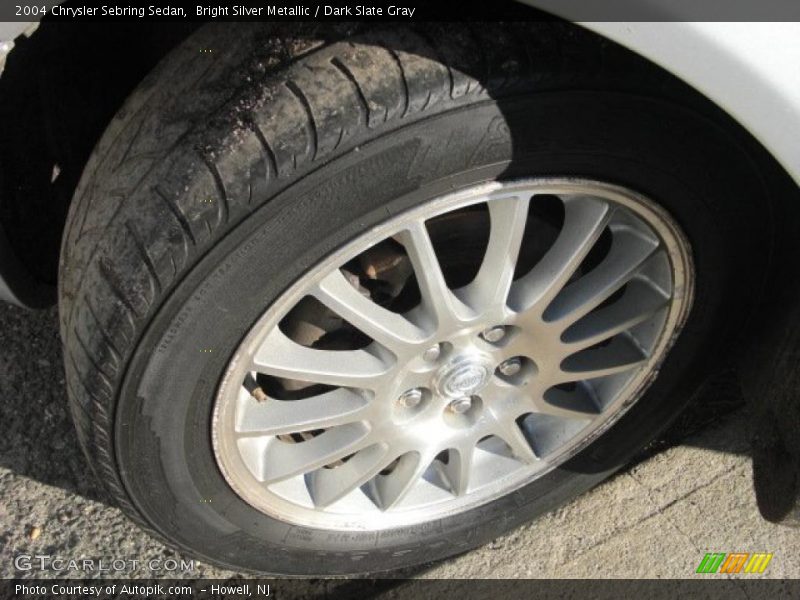 Bright Silver Metallic / Dark Slate Gray 2004 Chrysler Sebring Sedan