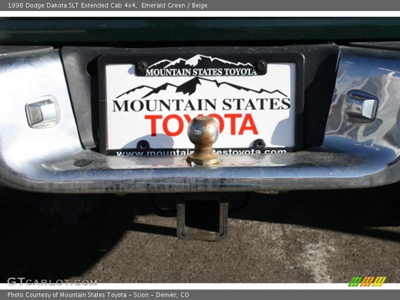 Emerald Green / Beige 1998 Dodge Dakota SLT Extended Cab 4x4