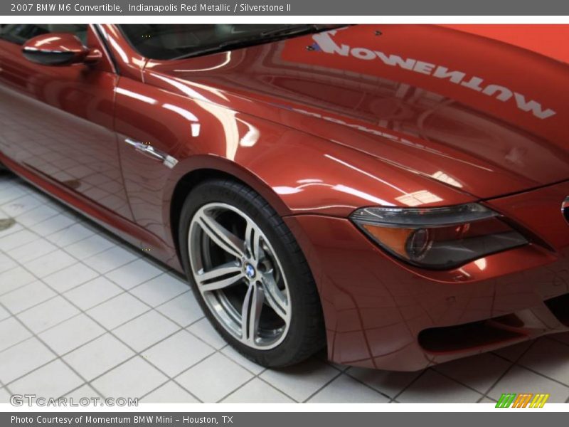 Indianapolis Red Metallic / Silverstone II 2007 BMW M6 Convertible