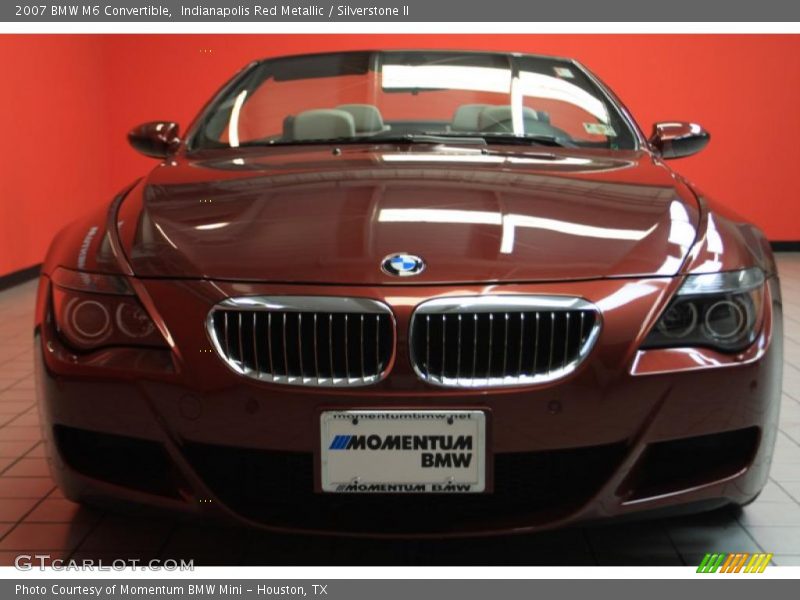 Indianapolis Red Metallic / Silverstone II 2007 BMW M6 Convertible