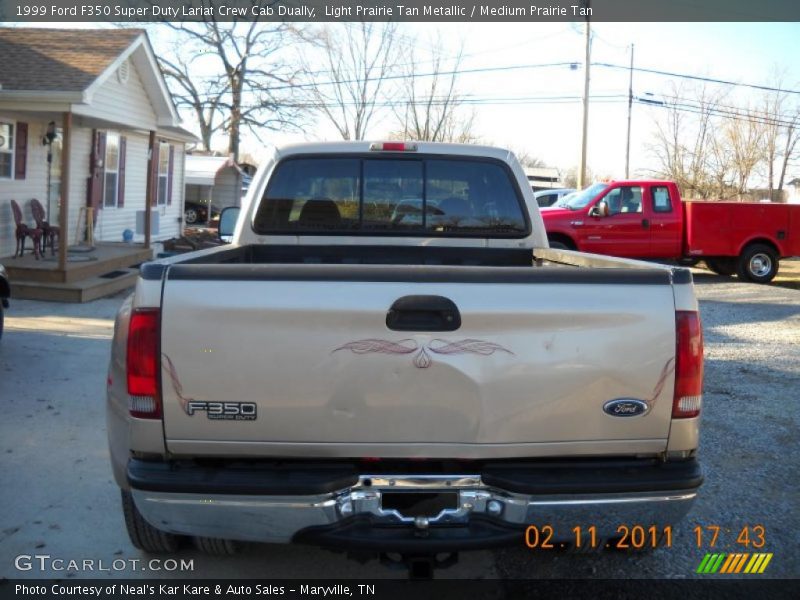 Light Prairie Tan Metallic / Medium Prairie Tan 1999 Ford F350 Super Duty Lariat Crew Cab Dually