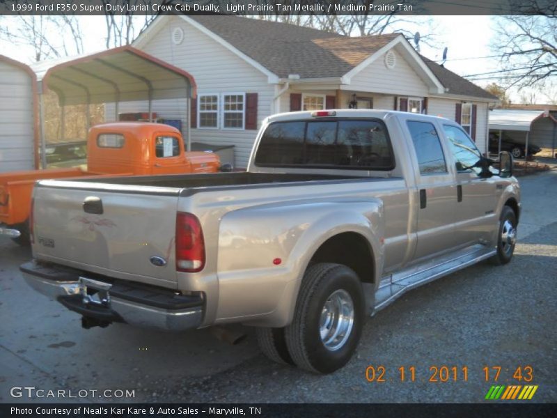  1999 F350 Super Duty Lariat Crew Cab Dually Light Prairie Tan Metallic