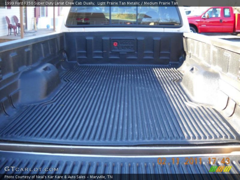 Light Prairie Tan Metallic / Medium Prairie Tan 1999 Ford F350 Super Duty Lariat Crew Cab Dually