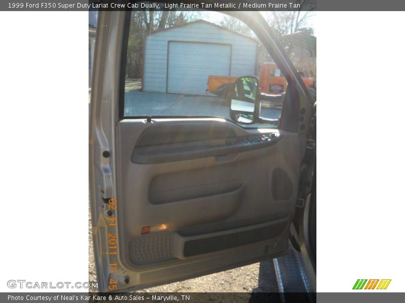 Light Prairie Tan Metallic / Medium Prairie Tan 1999 Ford F350 Super Duty Lariat Crew Cab Dually