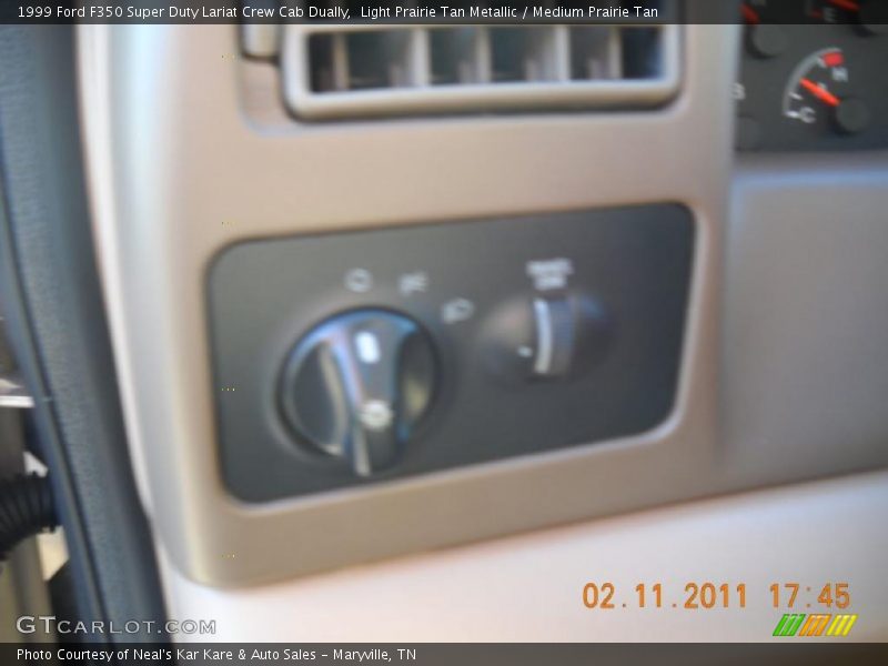 Light Prairie Tan Metallic / Medium Prairie Tan 1999 Ford F350 Super Duty Lariat Crew Cab Dually