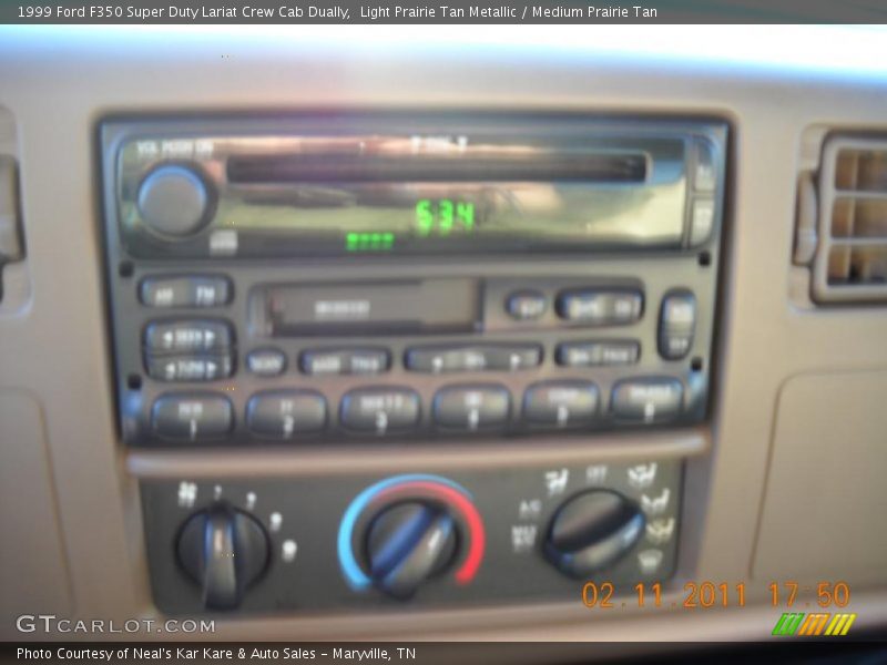 Light Prairie Tan Metallic / Medium Prairie Tan 1999 Ford F350 Super Duty Lariat Crew Cab Dually