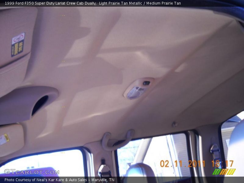 Light Prairie Tan Metallic / Medium Prairie Tan 1999 Ford F350 Super Duty Lariat Crew Cab Dually