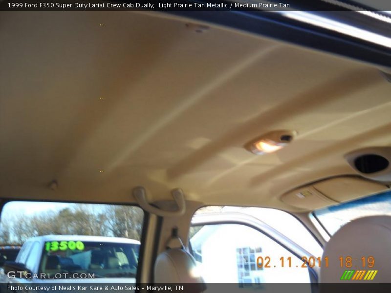 Light Prairie Tan Metallic / Medium Prairie Tan 1999 Ford F350 Super Duty Lariat Crew Cab Dually