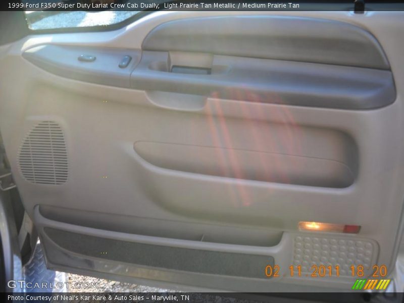 Light Prairie Tan Metallic / Medium Prairie Tan 1999 Ford F350 Super Duty Lariat Crew Cab Dually