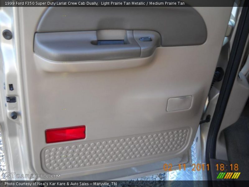 Light Prairie Tan Metallic / Medium Prairie Tan 1999 Ford F350 Super Duty Lariat Crew Cab Dually