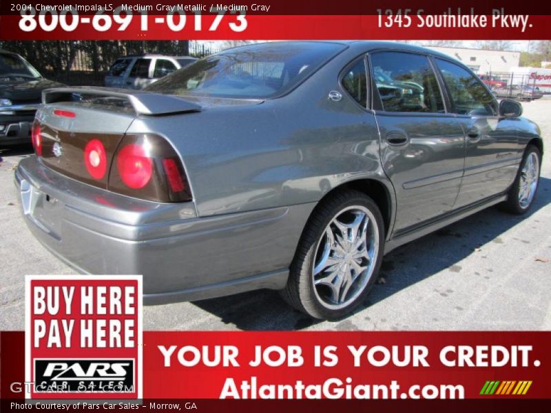 Medium Gray Metallic / Medium Gray 2004 Chevrolet Impala LS