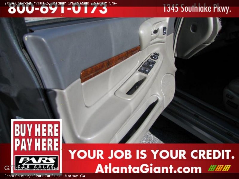 Medium Gray Metallic / Medium Gray 2004 Chevrolet Impala LS