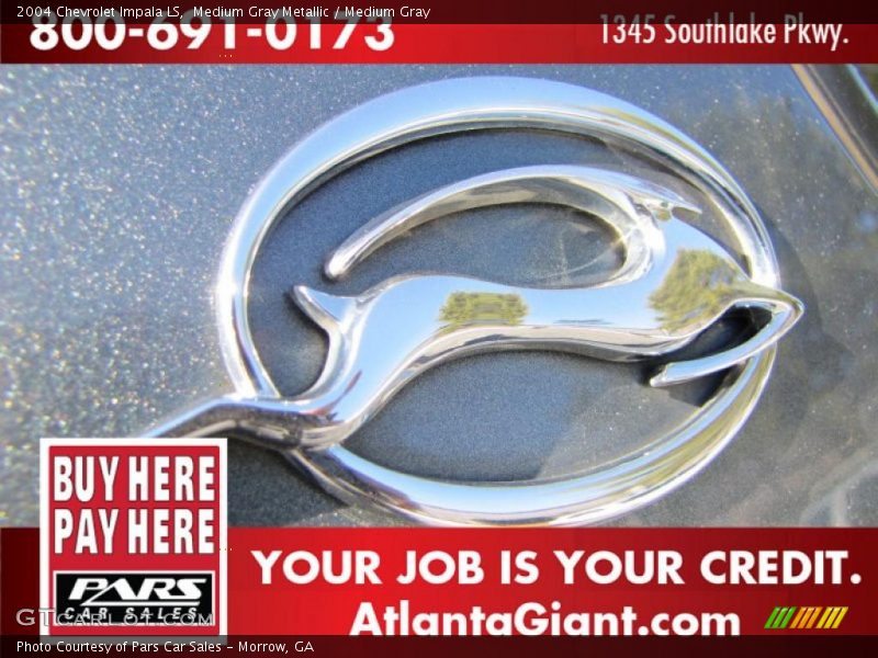 Medium Gray Metallic / Medium Gray 2004 Chevrolet Impala LS