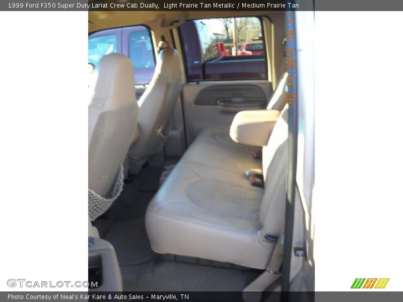 Light Prairie Tan Metallic / Medium Prairie Tan 1999 Ford F350 Super Duty Lariat Crew Cab Dually