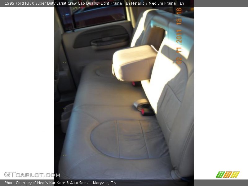 Light Prairie Tan Metallic / Medium Prairie Tan 1999 Ford F350 Super Duty Lariat Crew Cab Dually
