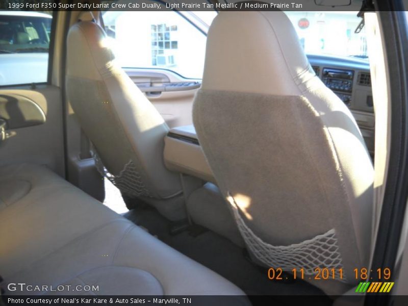 Light Prairie Tan Metallic / Medium Prairie Tan 1999 Ford F350 Super Duty Lariat Crew Cab Dually