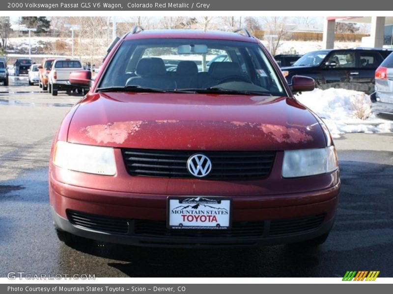 Colorado Red Metallic / Grey 2000 Volkswagen Passat GLS V6 Wagon