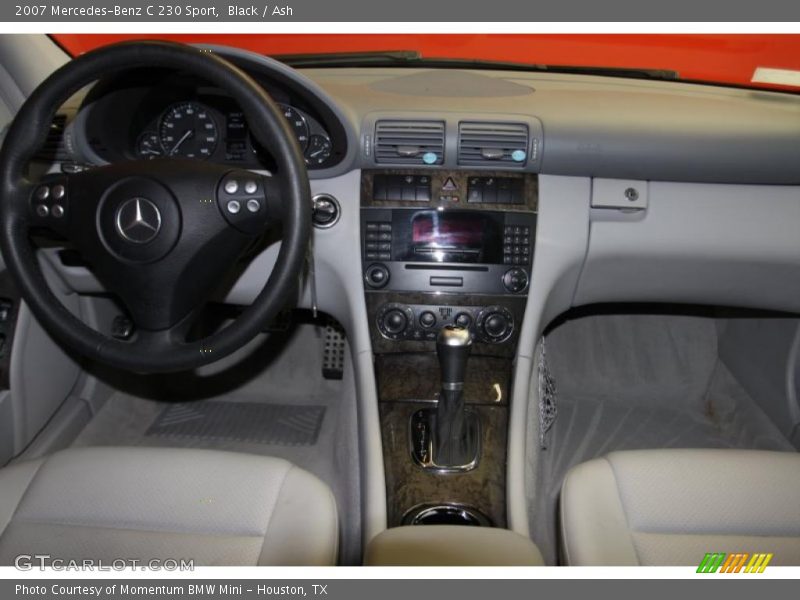 Black / Ash 2007 Mercedes-Benz C 230 Sport