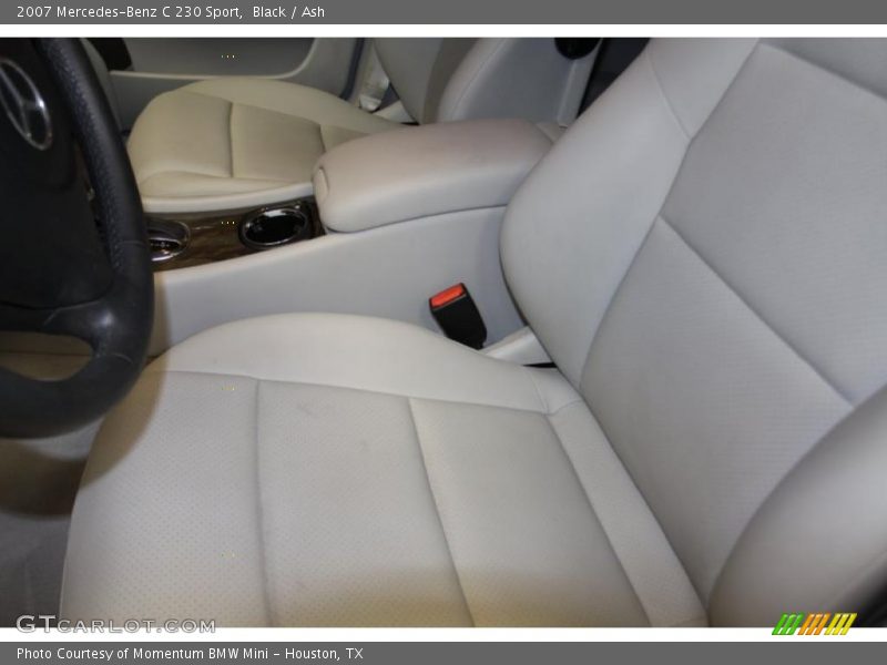 Black / Ash 2007 Mercedes-Benz C 230 Sport