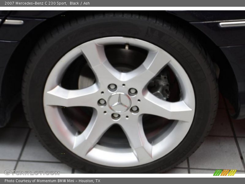 Black / Ash 2007 Mercedes-Benz C 230 Sport