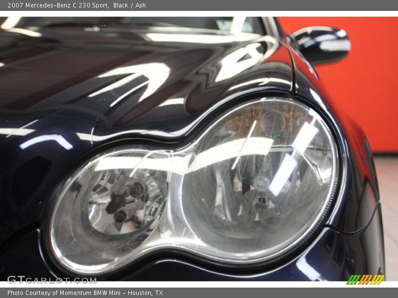 Black / Ash 2007 Mercedes-Benz C 230 Sport