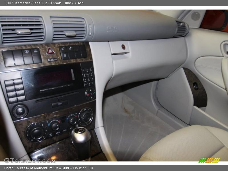 Black / Ash 2007 Mercedes-Benz C 230 Sport