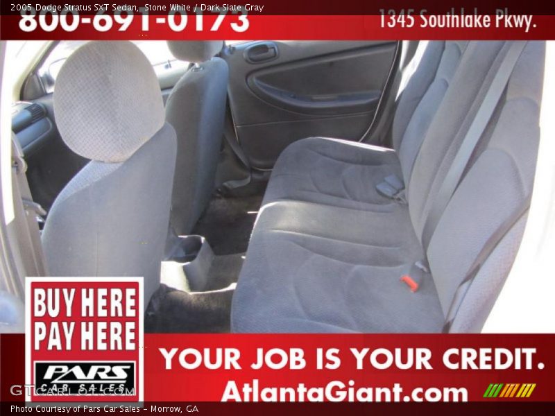 Stone White / Dark Slate Gray 2005 Dodge Stratus SXT Sedan