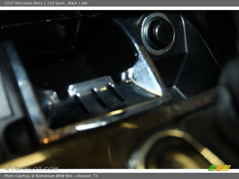 Black / Ash 2007 Mercedes-Benz C 230 Sport
