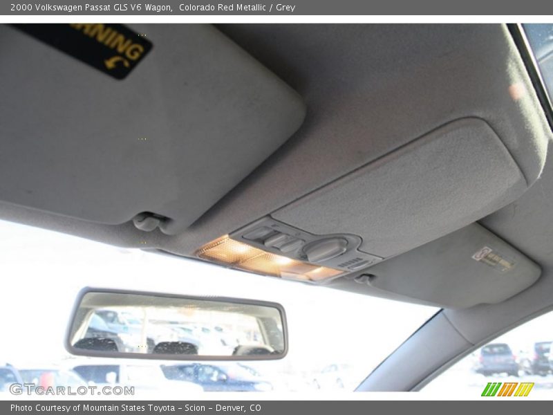 Colorado Red Metallic / Grey 2000 Volkswagen Passat GLS V6 Wagon