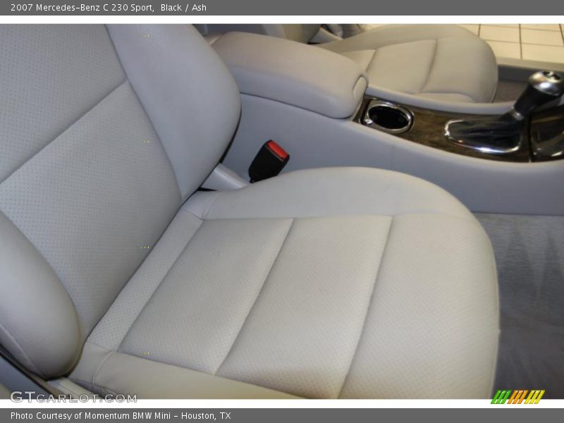 Black / Ash 2007 Mercedes-Benz C 230 Sport