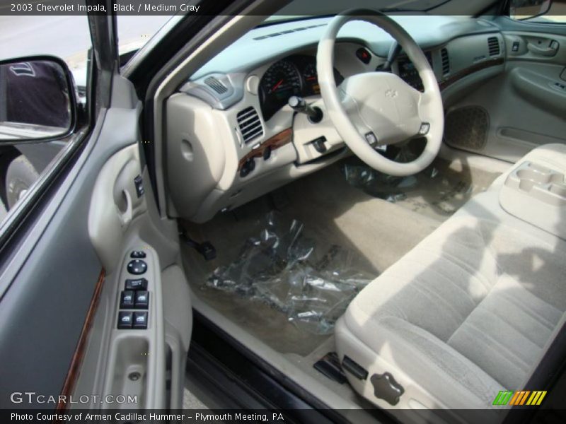 Black / Medium Gray 2003 Chevrolet Impala
