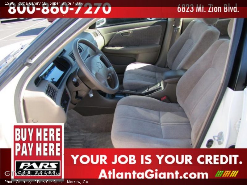 Super White / Oak 1998 Toyota Camry CE