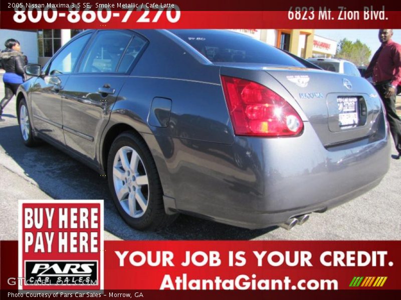 Smoke Metallic / Cafe Latte 2005 Nissan Maxima 3.5 SE