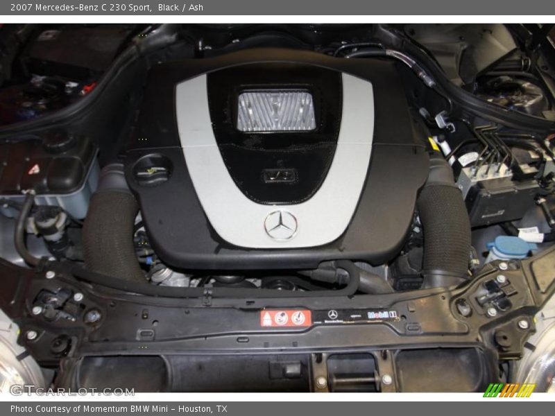 Black / Ash 2007 Mercedes-Benz C 230 Sport