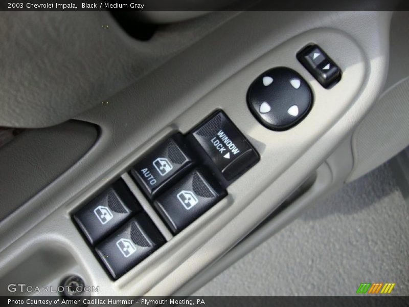 Black / Medium Gray 2003 Chevrolet Impala