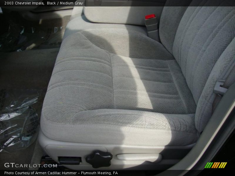 Black / Medium Gray 2003 Chevrolet Impala