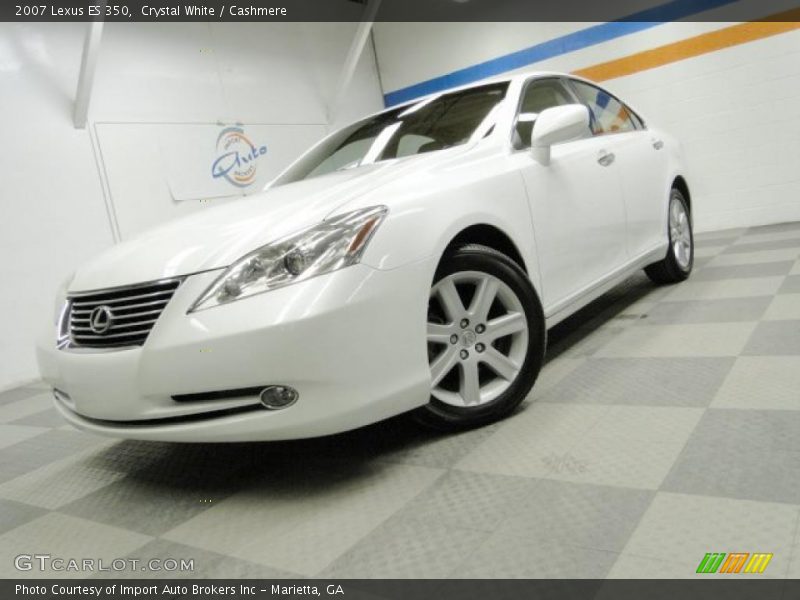 Crystal White / Cashmere 2007 Lexus ES 350