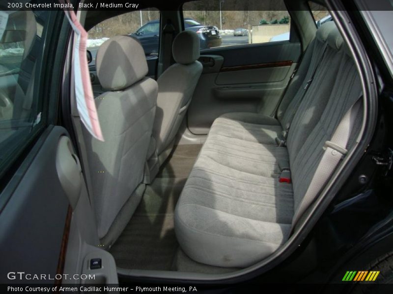 Black / Medium Gray 2003 Chevrolet Impala