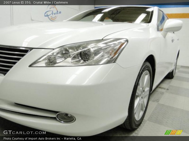 Crystal White / Cashmere 2007 Lexus ES 350