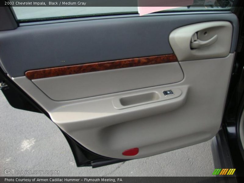 Black / Medium Gray 2003 Chevrolet Impala