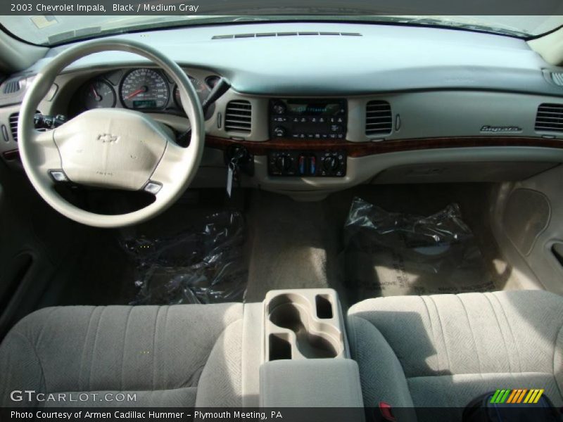 Black / Medium Gray 2003 Chevrolet Impala