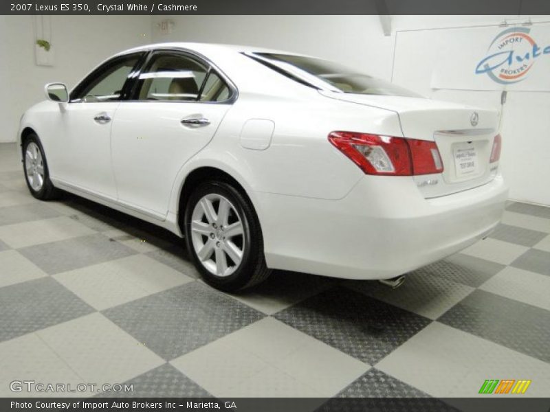 Crystal White / Cashmere 2007 Lexus ES 350