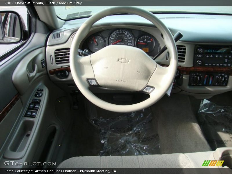 Black / Medium Gray 2003 Chevrolet Impala